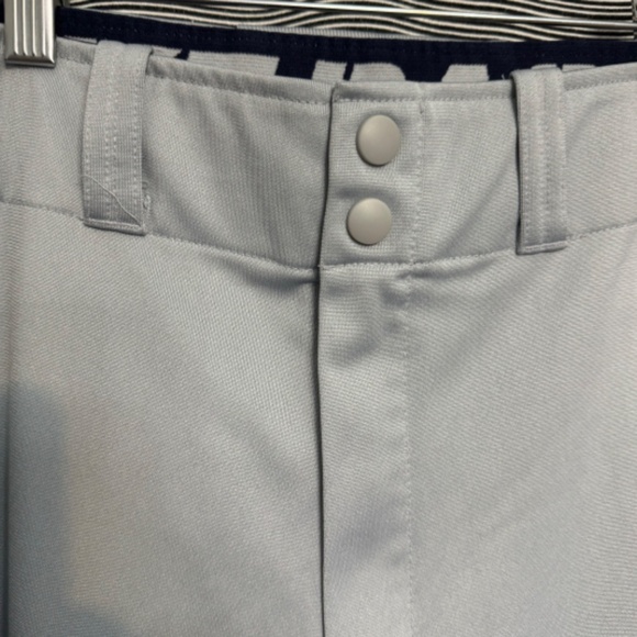 Nike Mens Dri-Fit Baseball Pants in Silver Size Medium - Picture 3 of 11